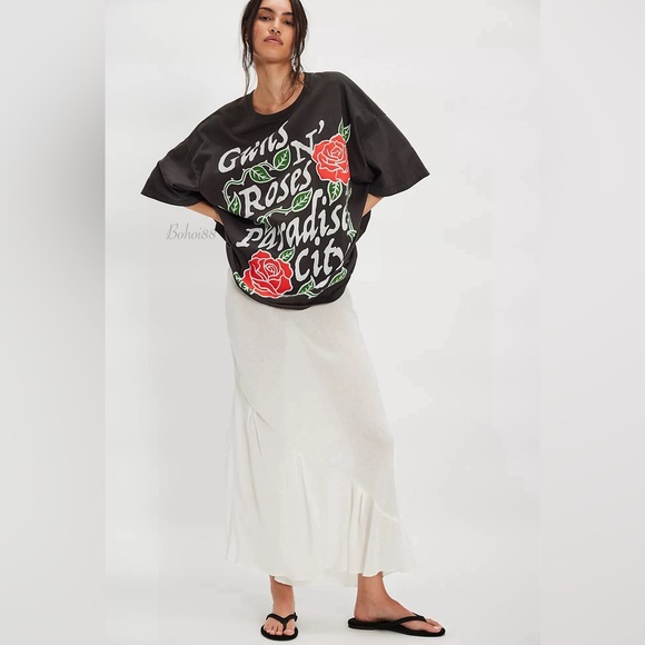 NEW Free People Guns N' Roses Paradise City Tee - Picture 8 of 8